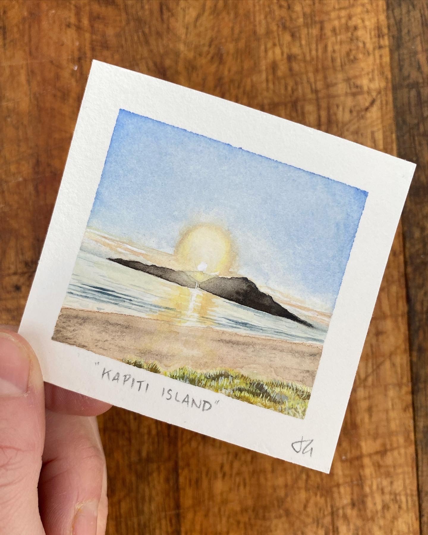 Kapiti Coast - Original Watercolour