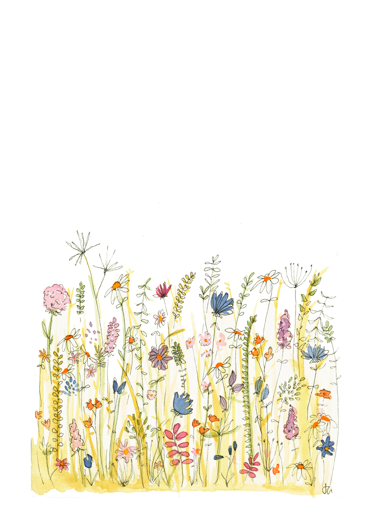 Spring Garden | Wildflower Series I Unframed