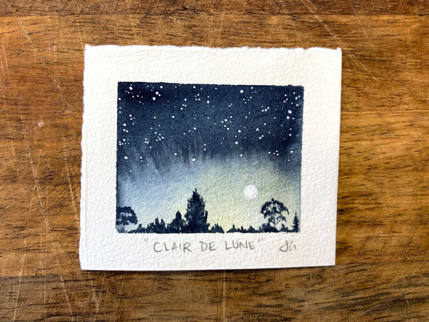 Clair De Lune - Original Watercolour