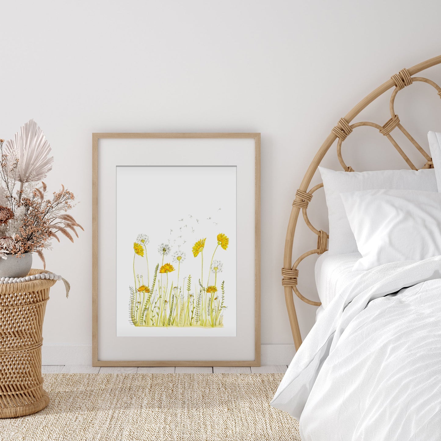 Dandelion Garden | Wildflower Series I Unframed