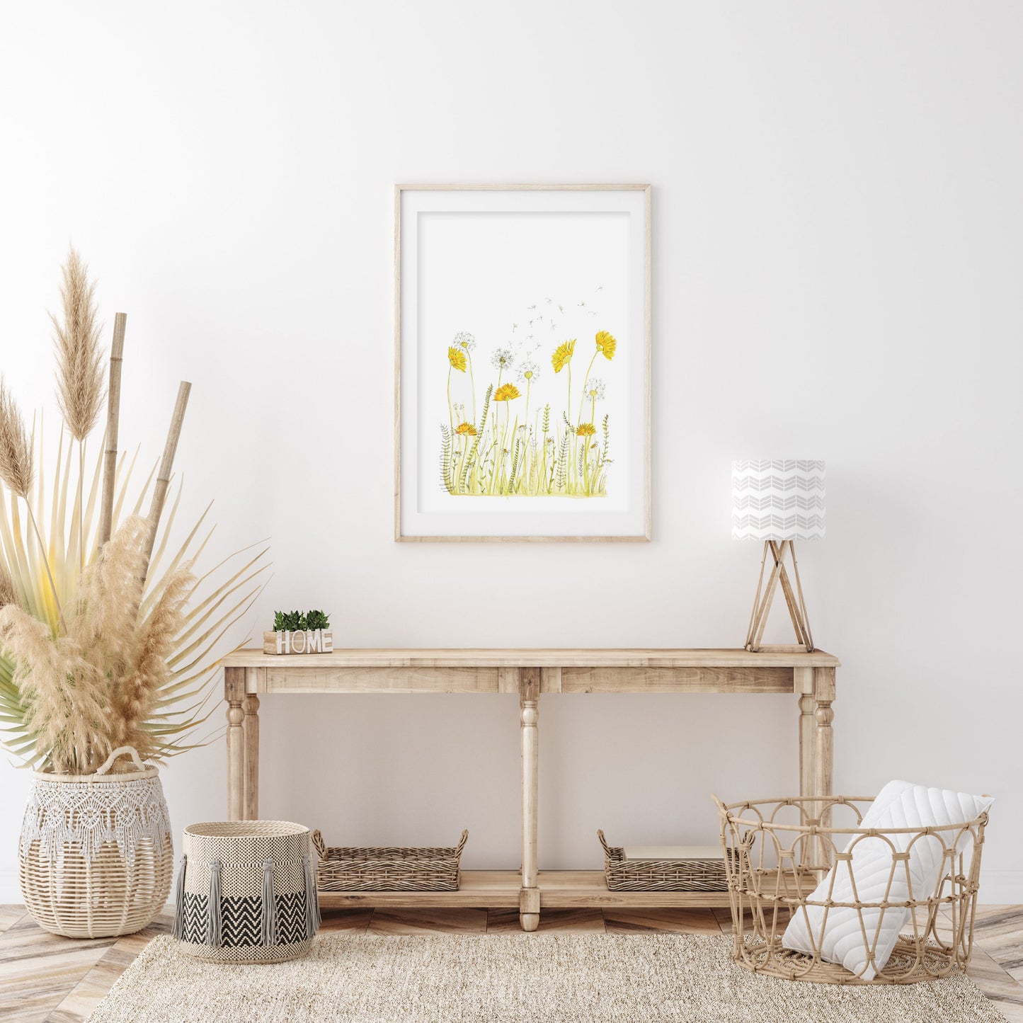 Dandelion Garden | Wildflower Series I Unframed