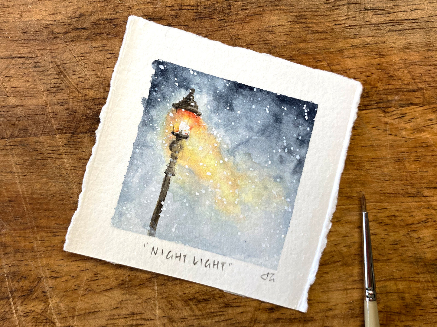 Night Light - Original Watercolour