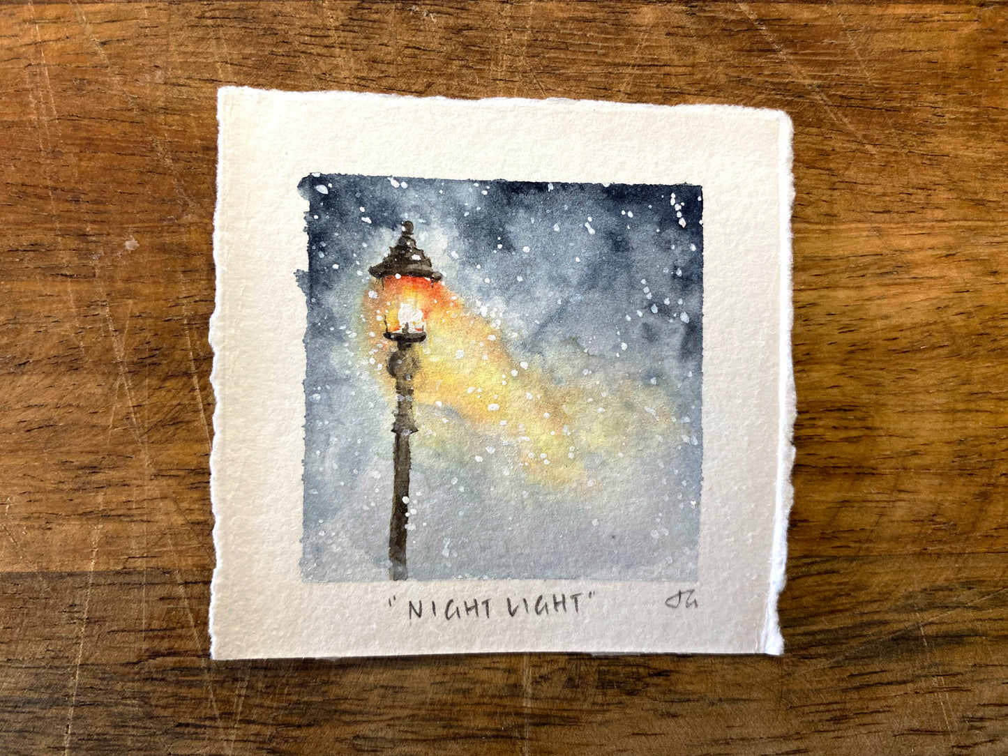 Night Light - Original Watercolour