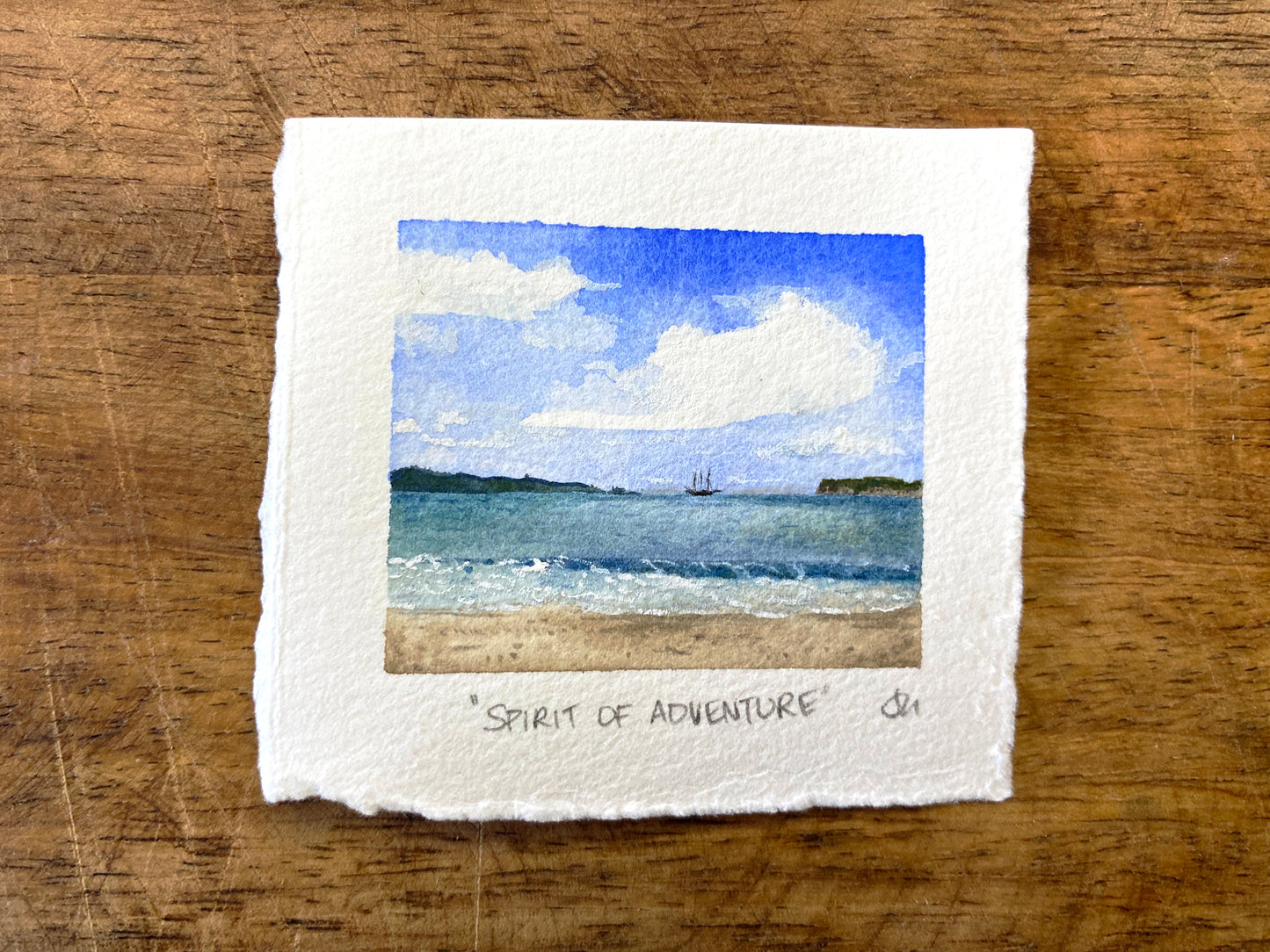 Spirit of Adventure - Original Watercolour