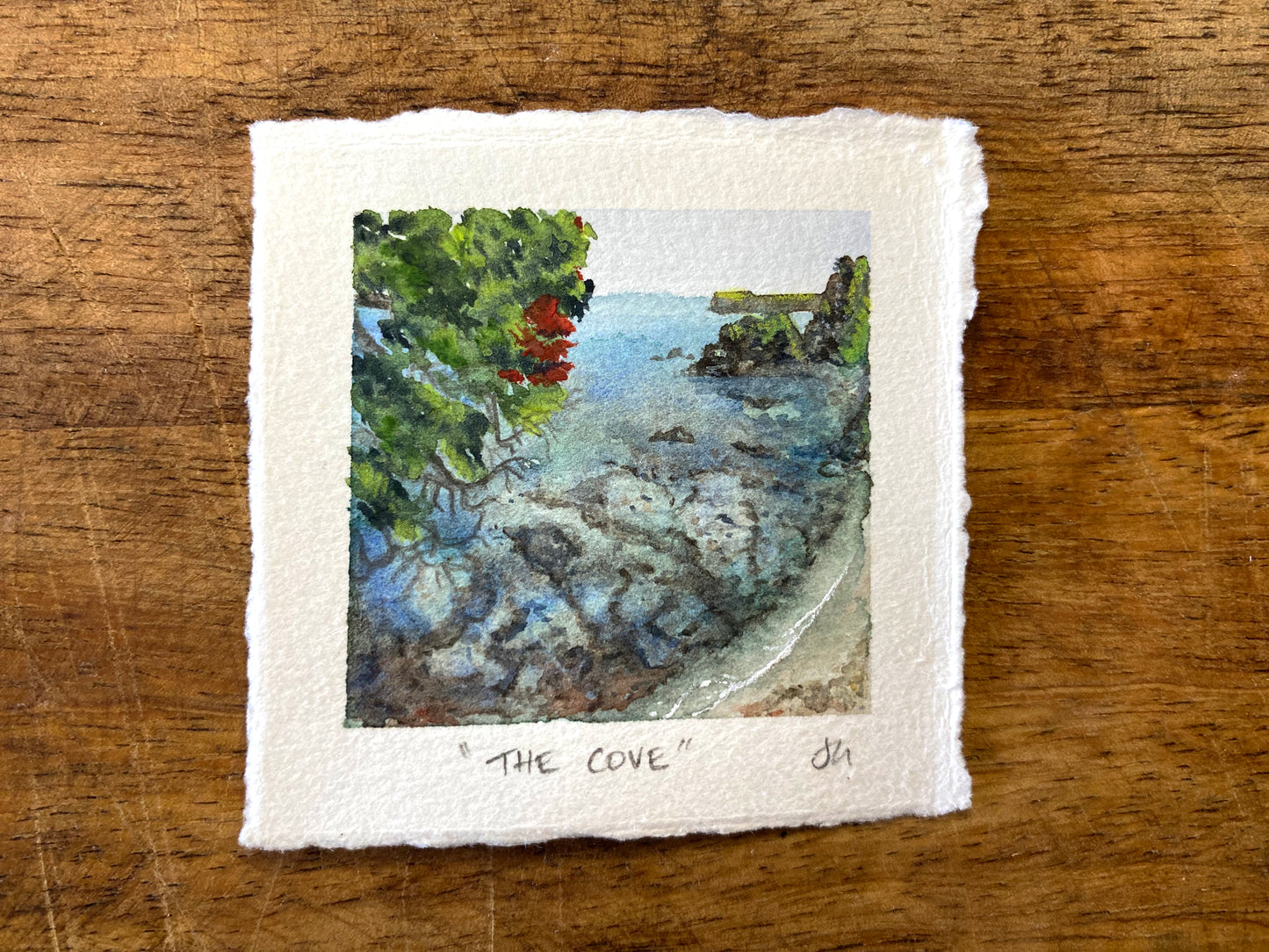 The Cove - Original Watercolour