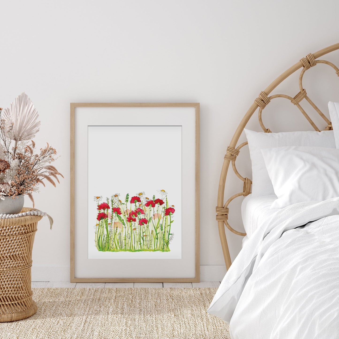 Wild Poppies | Wildflower Series I Unframed