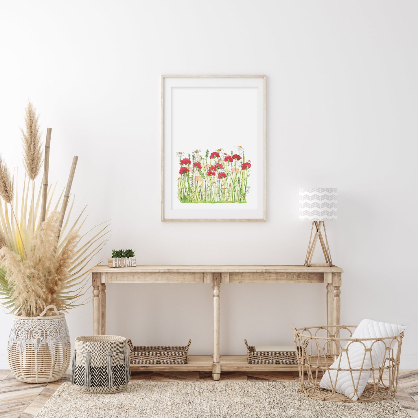 Wild Poppies | Wildflower Series I Unframed